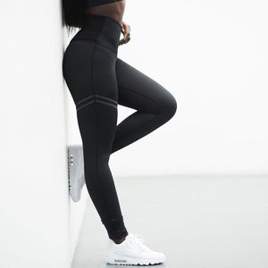 New Hotsale Women Gold Print Leggings No Transparent Exercise Fitness Leggings Push Up Workout Female Pants