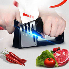 4 in1 Kitchen Knives Sharpener Grinder Diamond Ceramic Tools