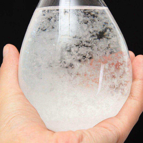 Image of Transparent Droplet Storm Forecast Predictor Monitor Bottle