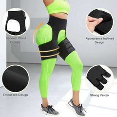 Neoprene Thigh Shaper  Butt Lifter Compress Belt