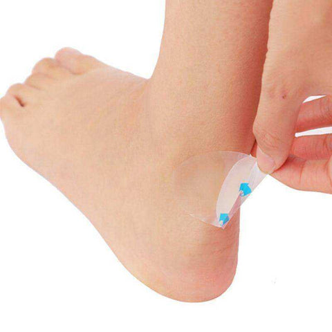 Image of 4pcs Adhesive Hydrocolloid Blister Plaster Anti-wearing Heel Patch Foot Care