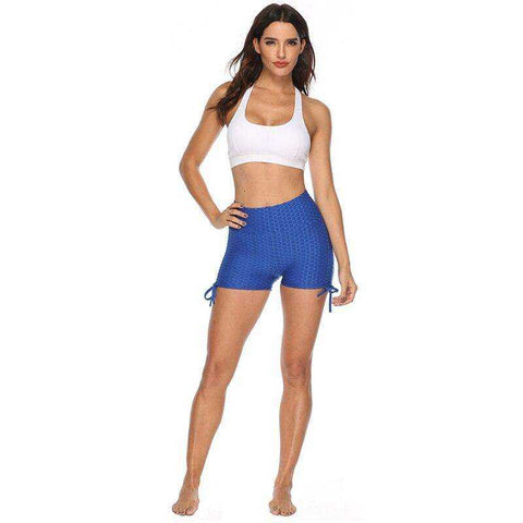 Image of Joga Shorts High Waist Workout Casual Femme Streetwear