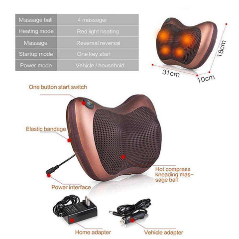 Image of Neck Back Waist Body Electric Multifunctional Massage