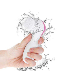 5 in 1 Face Cleansing Silicone Facial Brush