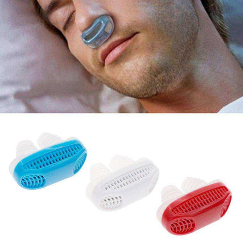 Image of 3pcs Silicone Anti Snore Nasal Dilators Apnea Sleep Aid Device