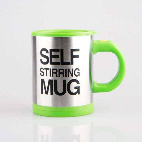 Image of 400ml Automatic Self Stirring Mug Stainless Steel Thermal Double Insulated Smart Cup