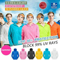 Unisex Ultra-Light Rainprooft Sport  Casual Jackets