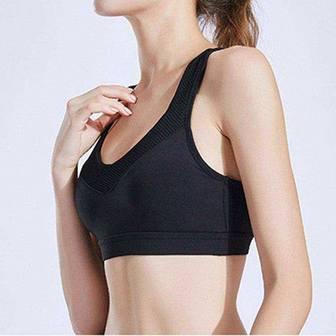 Image of Aesthetic Sports Bra Tank Top Gym Apparel For Women