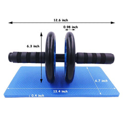 New AB Roller Kit with Push-Up Bar Jump Rope Exercise Equipment Set