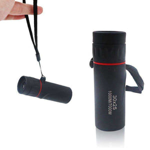 Mini Portable Zoom Binoculars Powerful HD 50000M Folding Long Range Low Light Night Vision Telescope