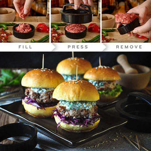 Kitchen Round Shape Hamburger Press Patty Maker