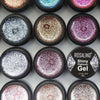 Hybrid Varnishes Gel Nail Polish Set Glitter Platinum Nails Art