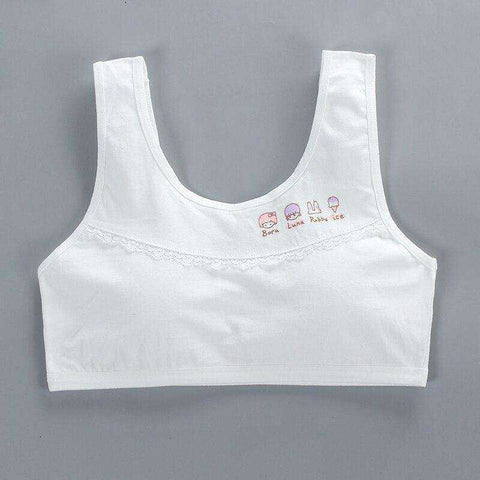 Image of Racerback Sports Training Teens Girl Bra