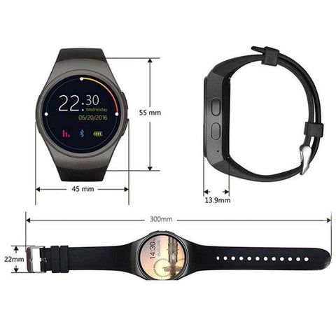 Image of KW18 Smart Watches Phone With Heart Rate Monitor