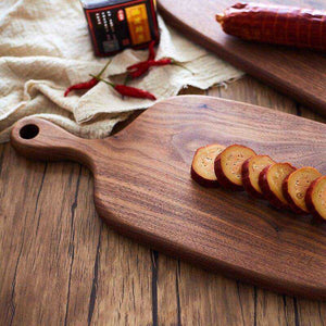 Real Wood Black Walnut Bread Sushi Pizza Chopping Board