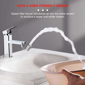 720 Degrees Universal Splash Filter Faucet Spray Head