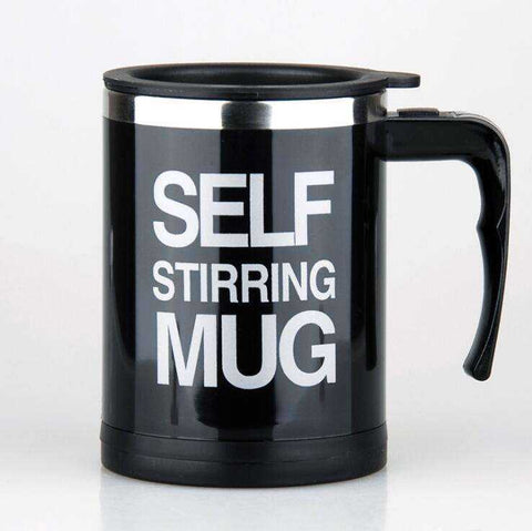 Image of 400ml Automatic Self Stirring Mug Stainless Steel Thermal Double Insulated Smart Cup