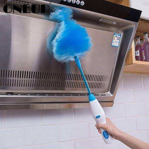 Image of 360 Adjustable Electric Feather Dirty Dust Brush Vacuum Cleaner