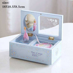 Classic Rotating Dancer Ballerina Piano Music Jewelry Box