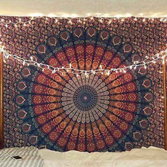 Indian Mandala Room Wall Decoration Hanging Bedding Tapestry