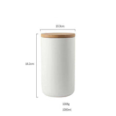 260ML/800ML/1000ML Sealed Ceramic Kitchen Storage Jar