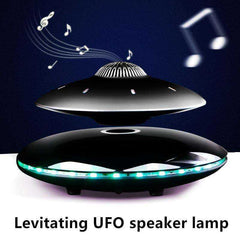 Levitating UFO speaker led table lamp