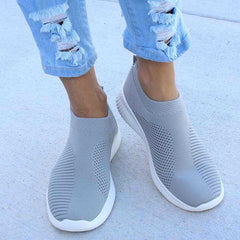 Flat Casual Tennis Knitted Shoes