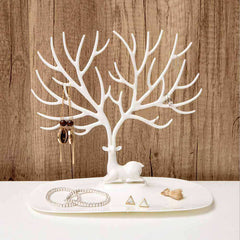 Deer Jewelry Stand Display Storage Racks Tree Earring Holder