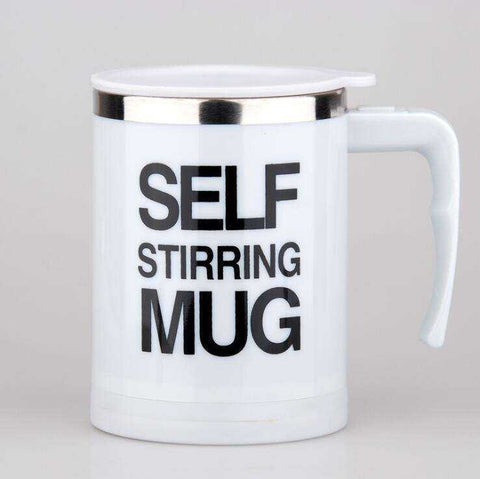 Image of 400ml Automatic Self Stirring Mug Stainless Steel Thermal Double Insulated Smart Cup