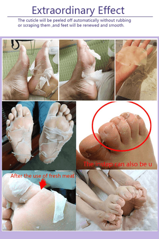 Image of Exfoliating Foot Masks Pedicure Socks
