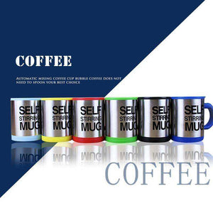 400ml Automatic Self Stirring Mug Stainless Steel Thermal Double Insulated Smart Cup