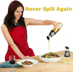 Oil Vinegar Dispenser Bottle Set