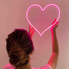Heart Shape Neon Sign Wall Hanging Light for All Occasions Decor