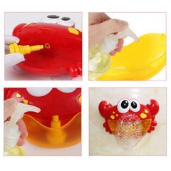 Kids Swimming Baby Bathtub Music Soap Bubble Maker