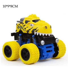 Mini Inertial Off-Road Plastic Friction Stunt Pullback Children Toy Car for boys