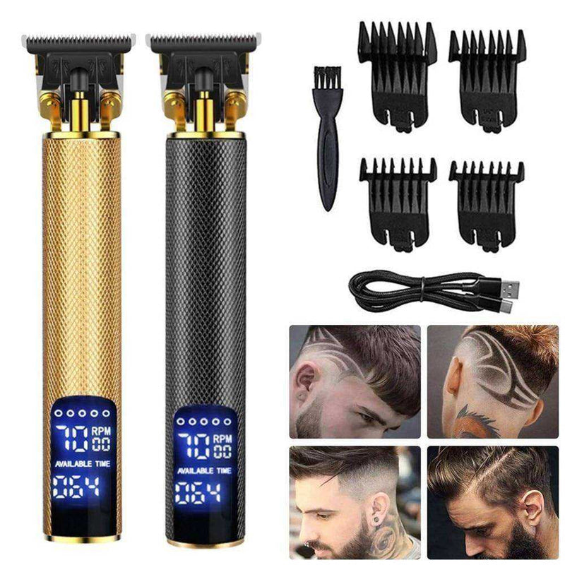 Electric Style Hair Clipper Waterproof Cordless Professional Razor