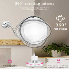 Dropshipping Flexible Makeup LED 10X Magnifying Mirror