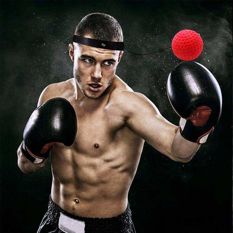 Image of Aesthetic Kick Boxing Head Band Fighting Speed Training Punch Ball