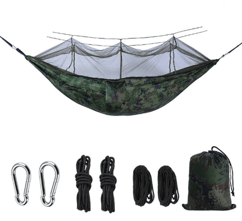 Image of Convenient Outdoor Mosquito Net Hammock Camping