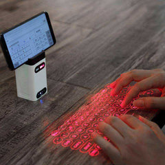 Bluetooth Virtual Laser Keyboard for Computer Phone Pad Laptop with Mouse Function