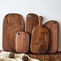 Real Wood Black Walnut Bread Sushi Pizza Chopping Board