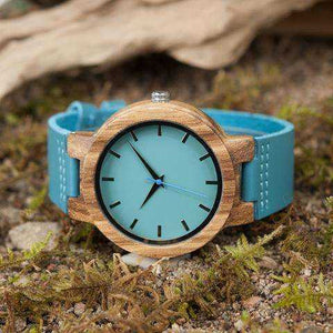 Blue Bambu Watch