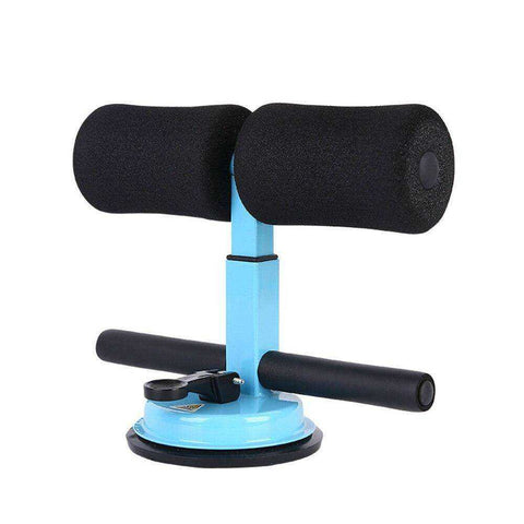 Image of New Fitness Sit Up Bar Floor Assistant Stand Padded Ankle Support