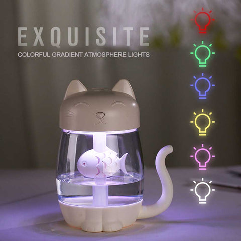 Image of 3 In 1 Cat Air Humidifier Diffuser