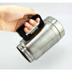 300ml 24v Water Heater Car Heating Cup Stainless Steel Auto Kettle Travel Coffee Tea Heated Mug