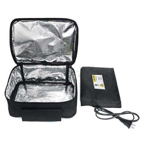 Image of Rapid heating 220V Mini Square Personal Electric Portable Lunch Oven Bag