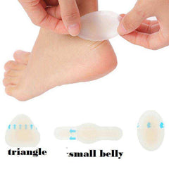 4pcs Adhesive Hydrocolloid Blister Plaster Anti-wearing Heel Patch Foot Care