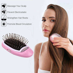 New Women Portable Electric Ionic Hairbrush