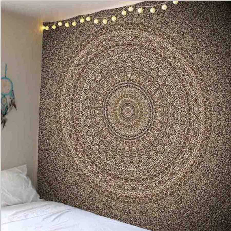 Indian Mandala Room Wall Decoration Hanging Bedding Tapestry