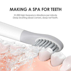 Ultrasonic Electric Smart Toothbrush Rechargeable Waterproof